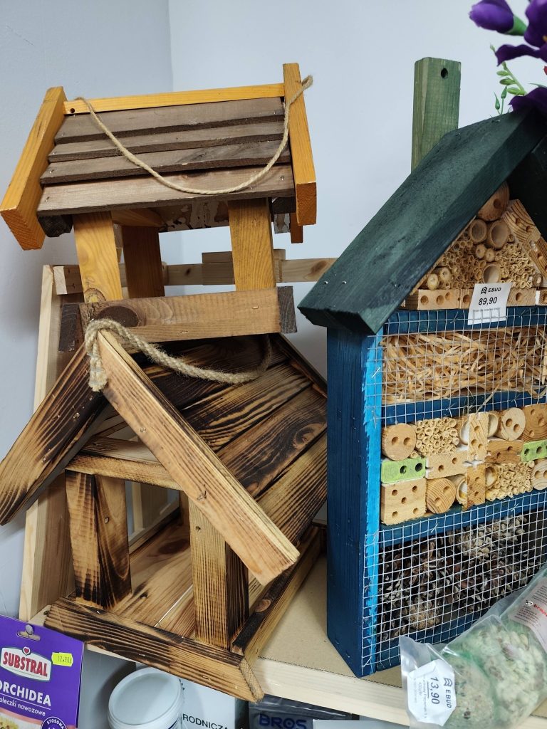 Obserwowanie sikorek, wróbli i kosów z kubkiem ciepłej kawy