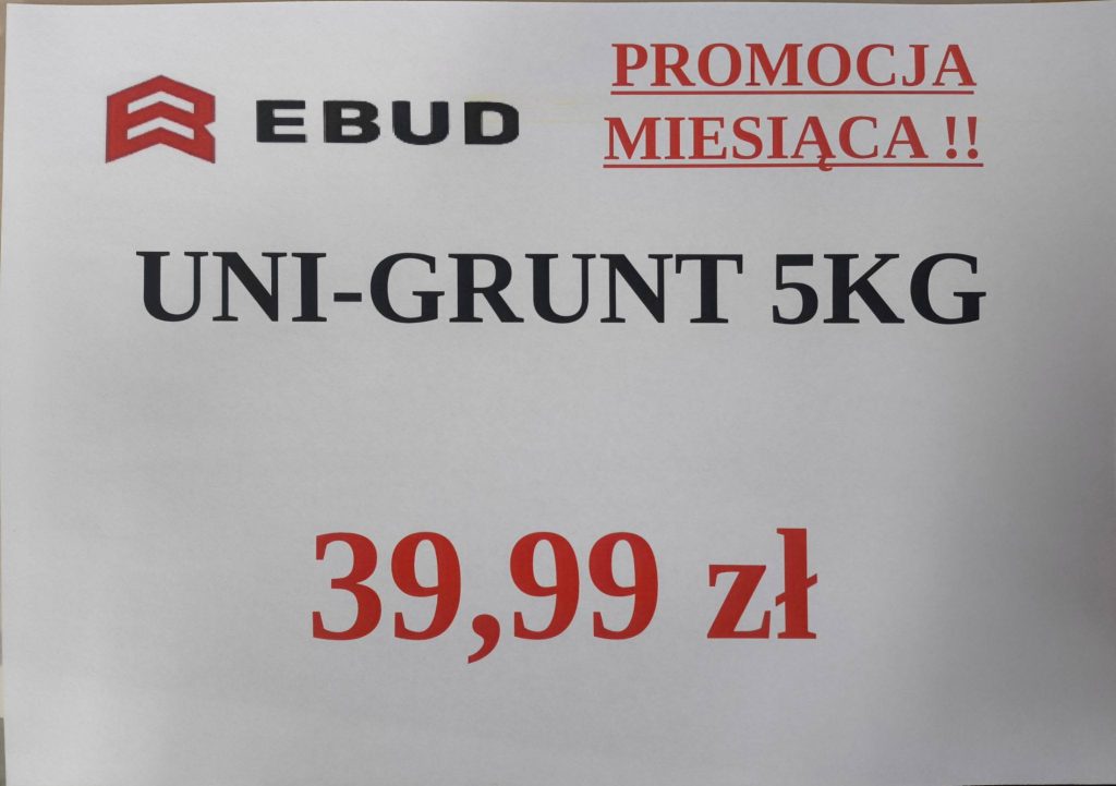 Promocja miesiąca #luty Zapraszamy do Ebud Trzebinia, ulica Piłsudskiego