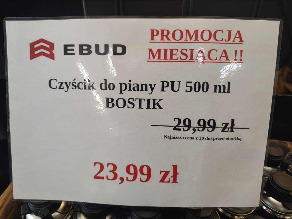Promocja miesiąca #marzec Zapraszamy do Ebud Trzebinia, ulica Piłsudskiego